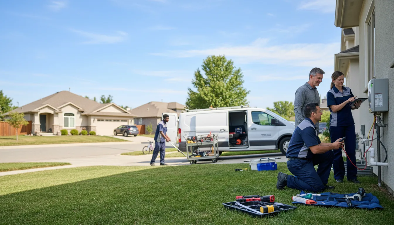 Tankless water heater service in Currie, MN